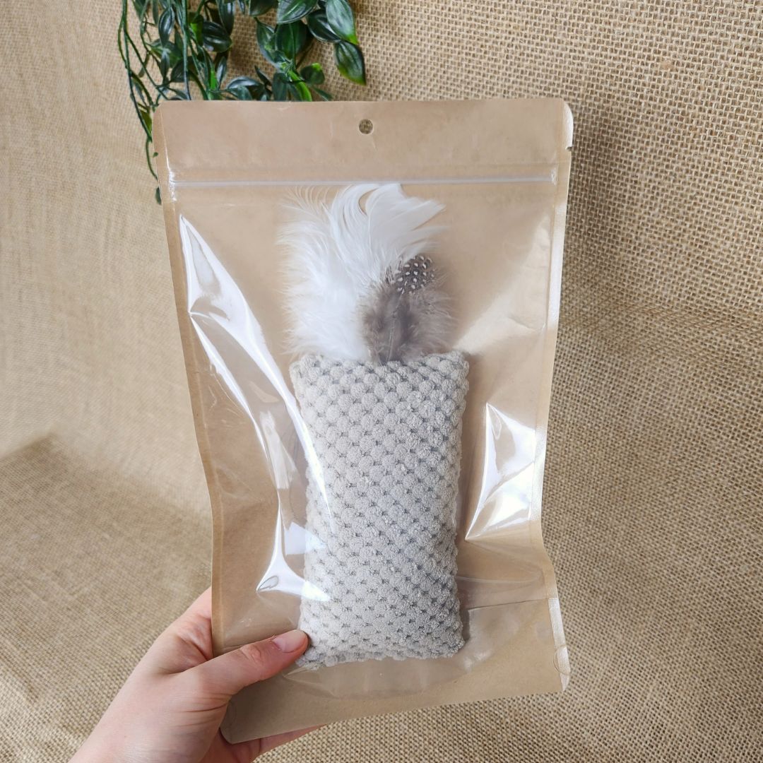 Joujou pour chat - Velours nid d'abeille