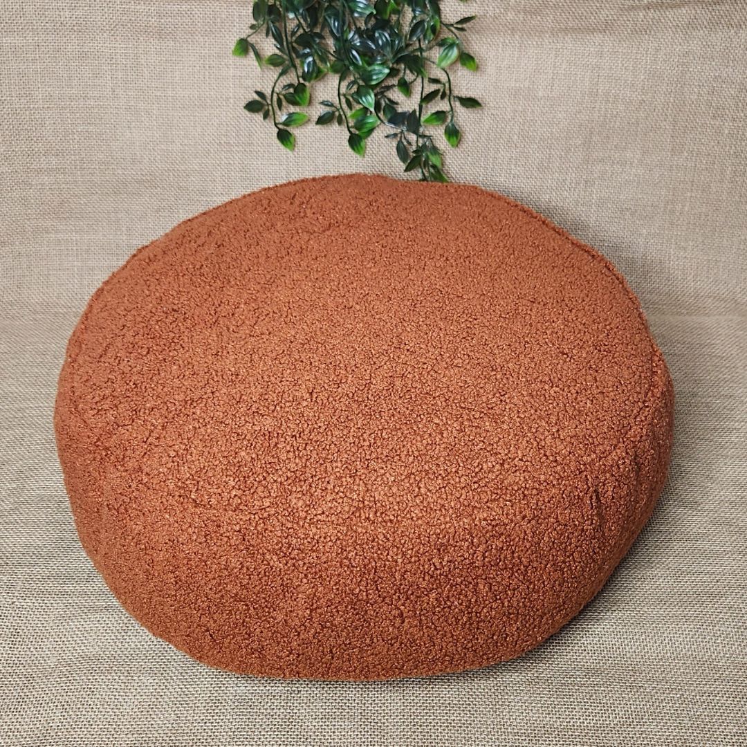 Pouf déhoussable rond