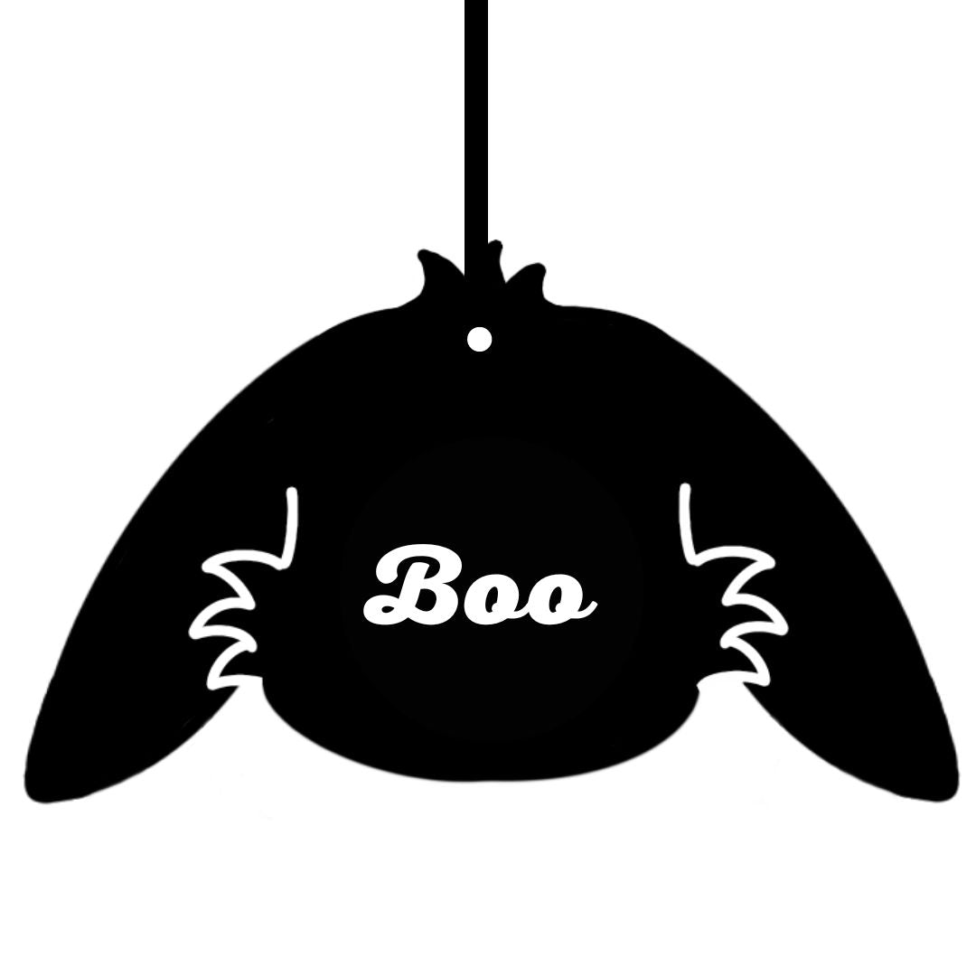 Suspension lapin - Bois clair avec gravure personnalisée