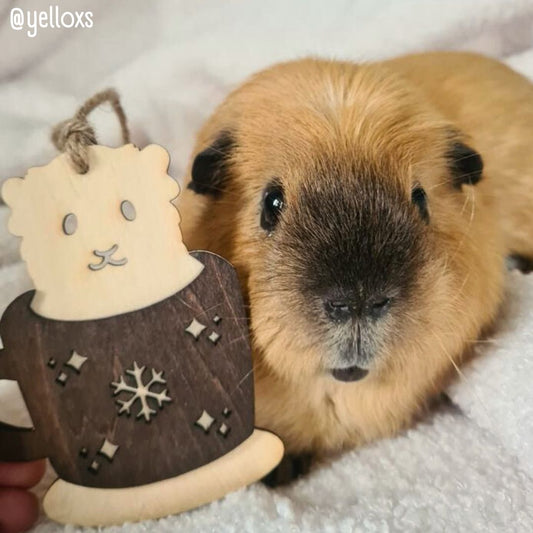 Suspension de Noël en bois - Chon