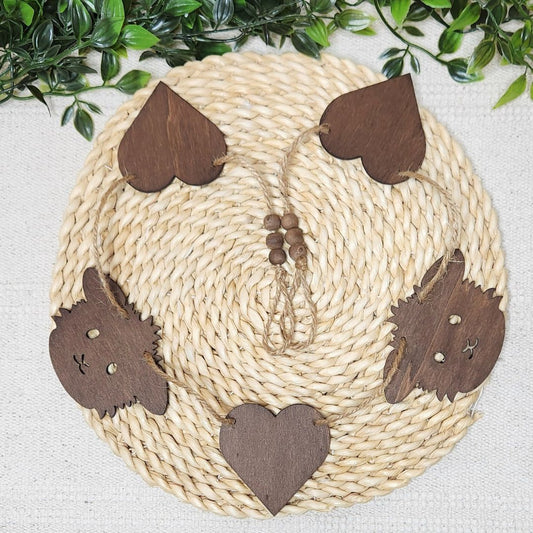 Lapinesque Christmas garland!