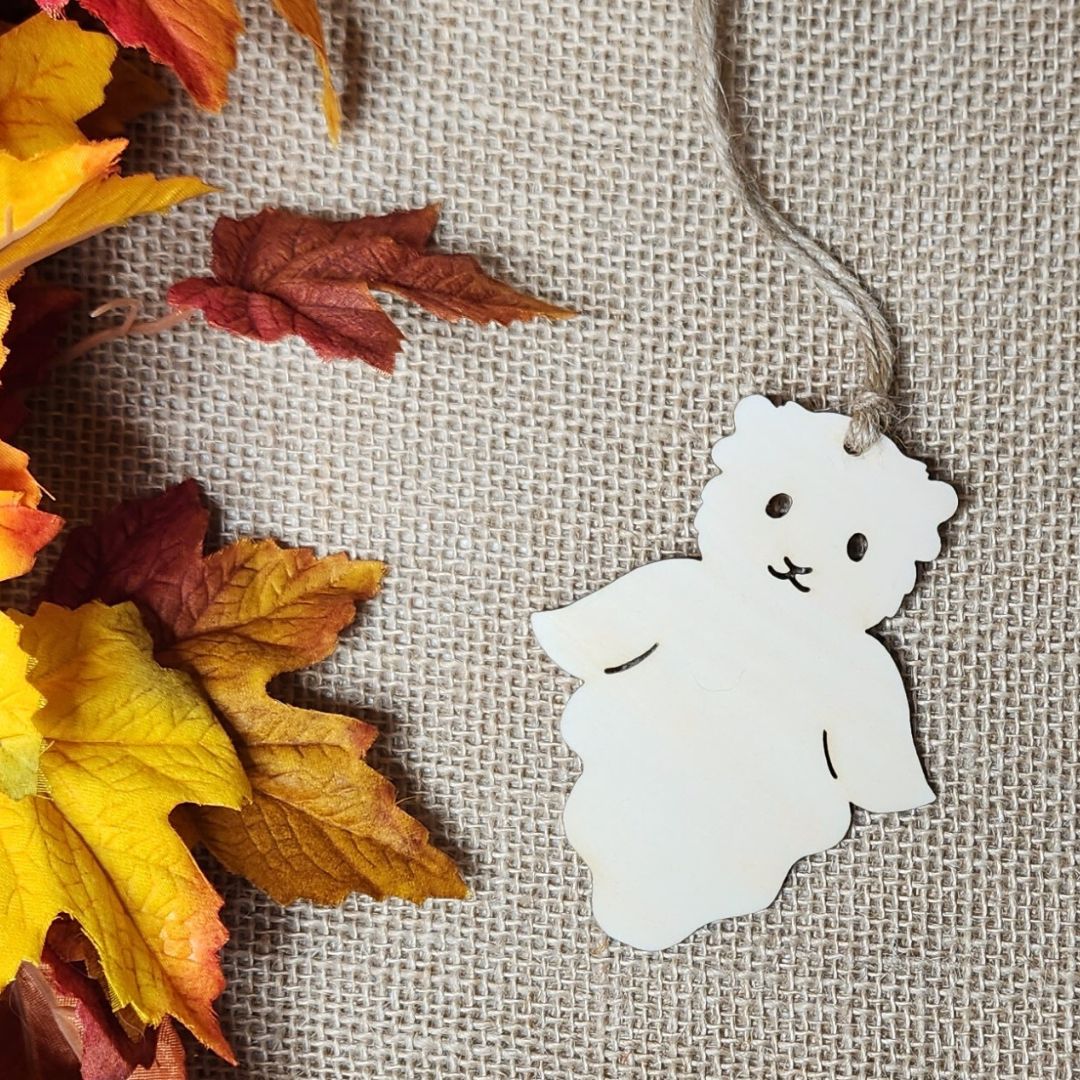 Suspensions Halloween chon (Bois clair ou foncé)