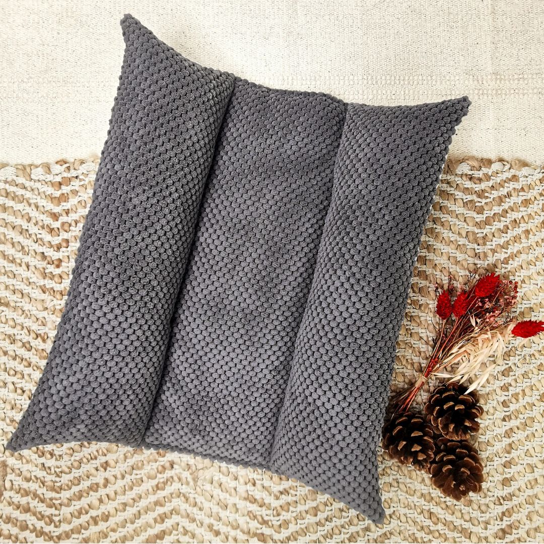 Coussin Grenouille Imperméable SOLO - Velours nid d'abeille