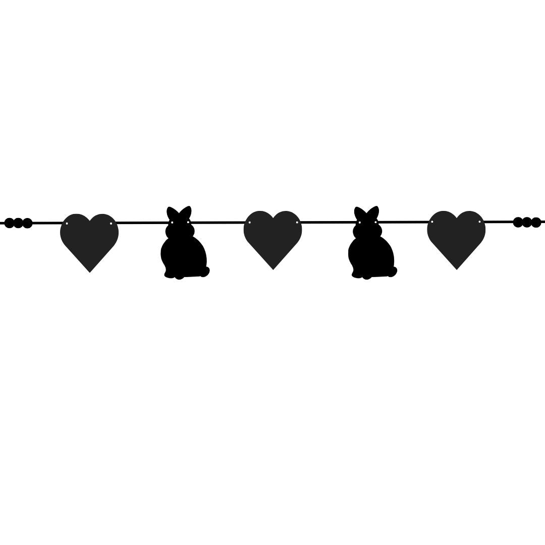 Lapinesque Christmas garland!