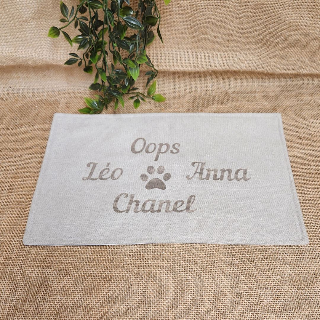 Tapis à gamelle IMPERMEABLE - Lainage