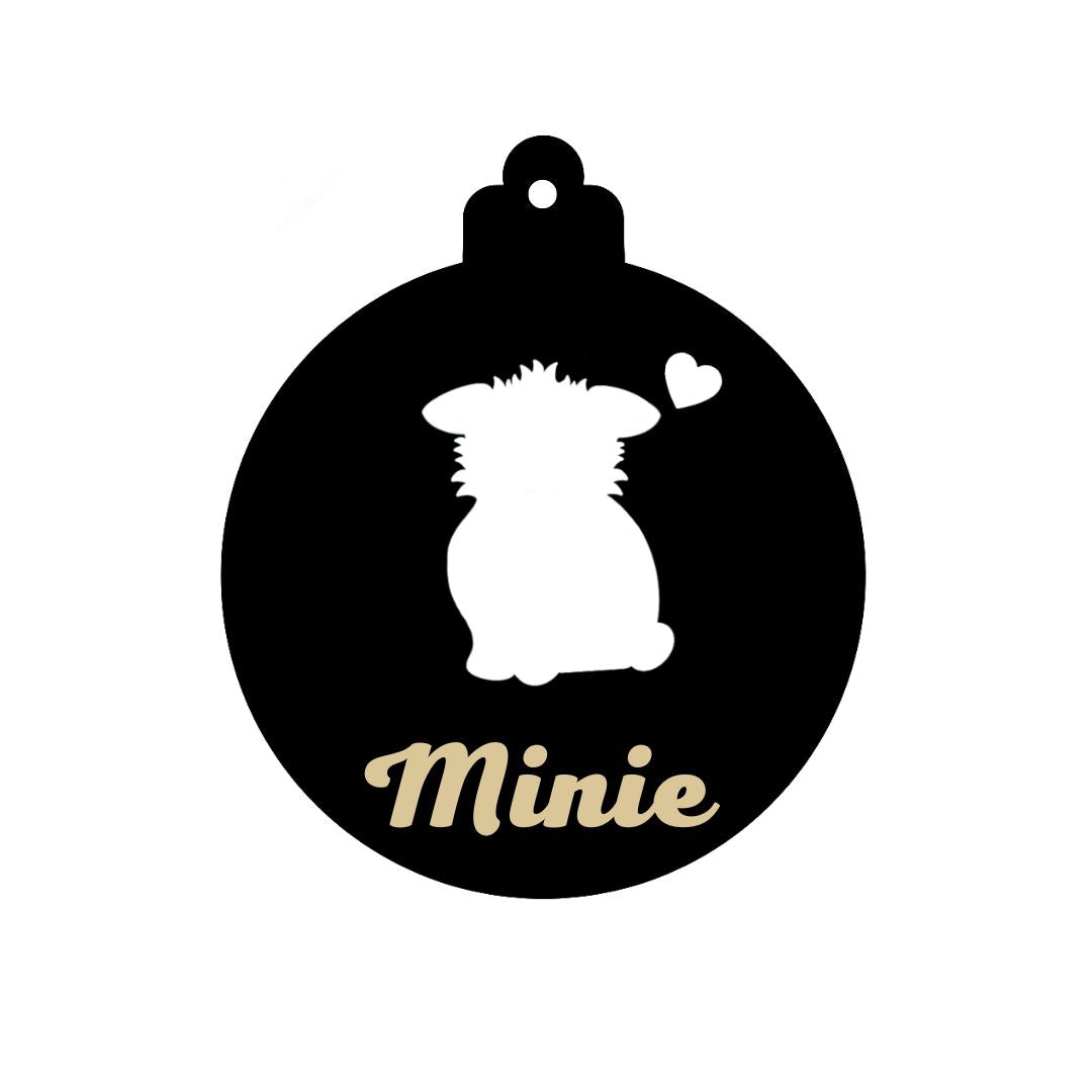 Wooden Christmas suspension - Personalized (Several options)