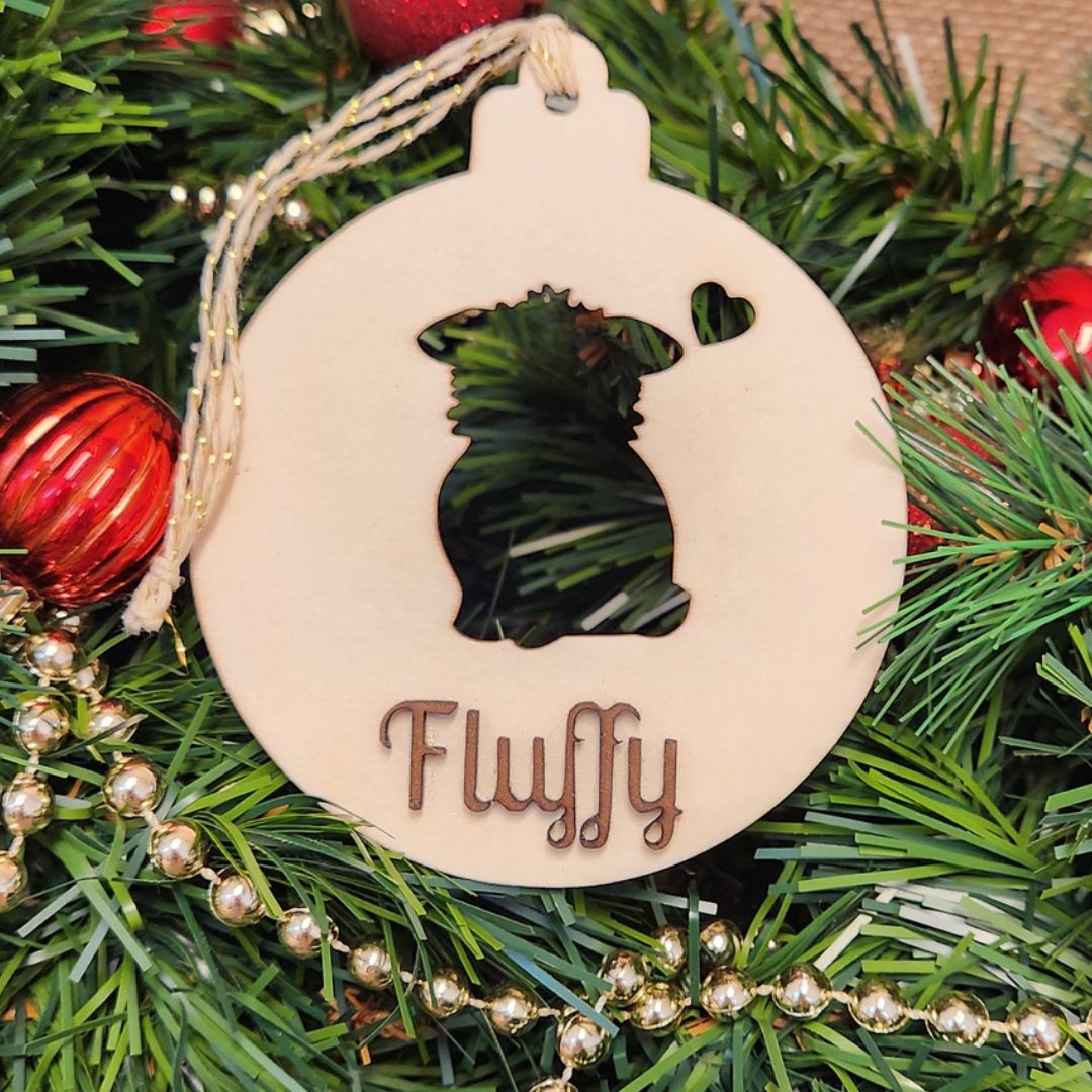 Wooden Christmas suspension - Personalized (Several options)