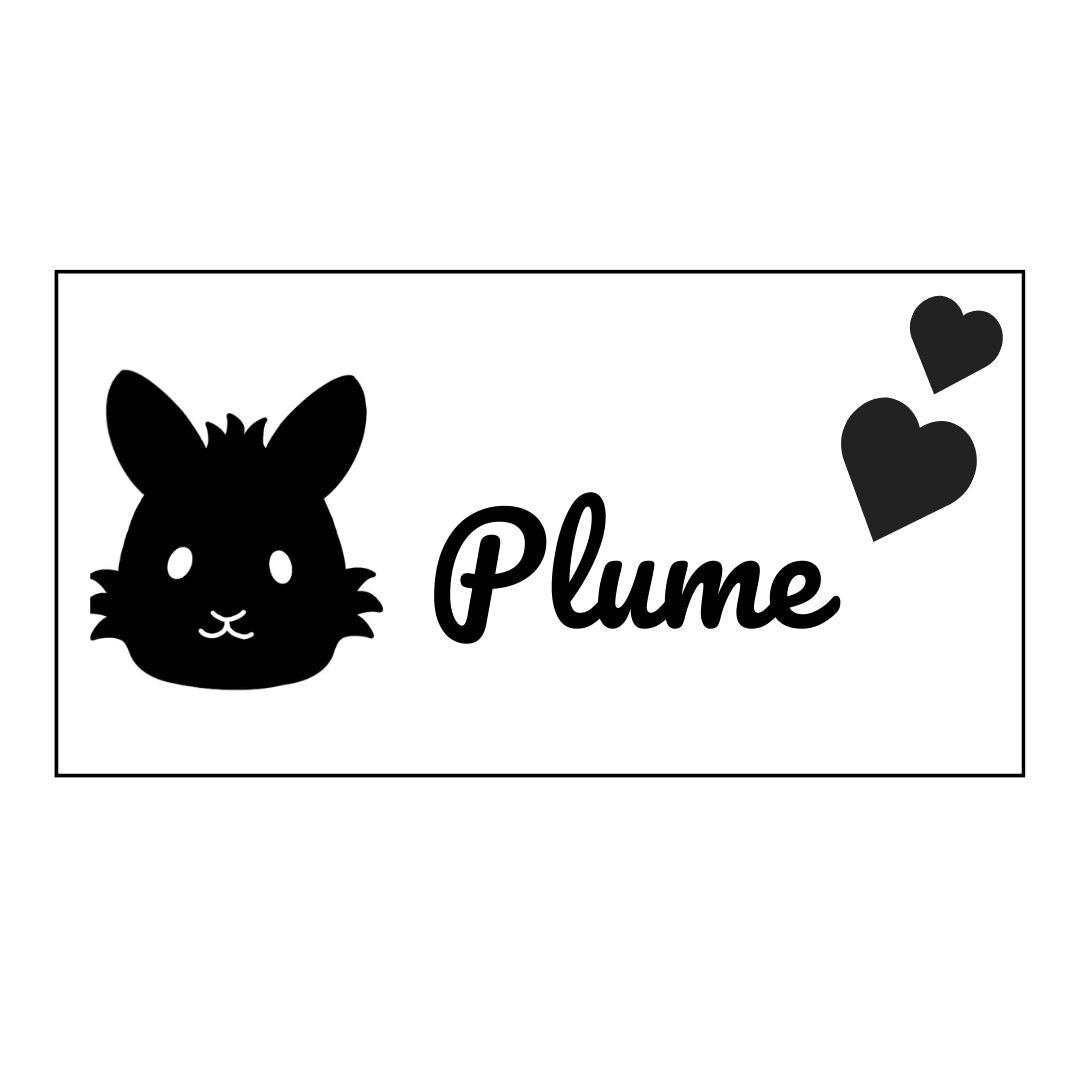 SOLO Personalized Rectangular Sign - Multiple Artwork Options (Dark Wood)