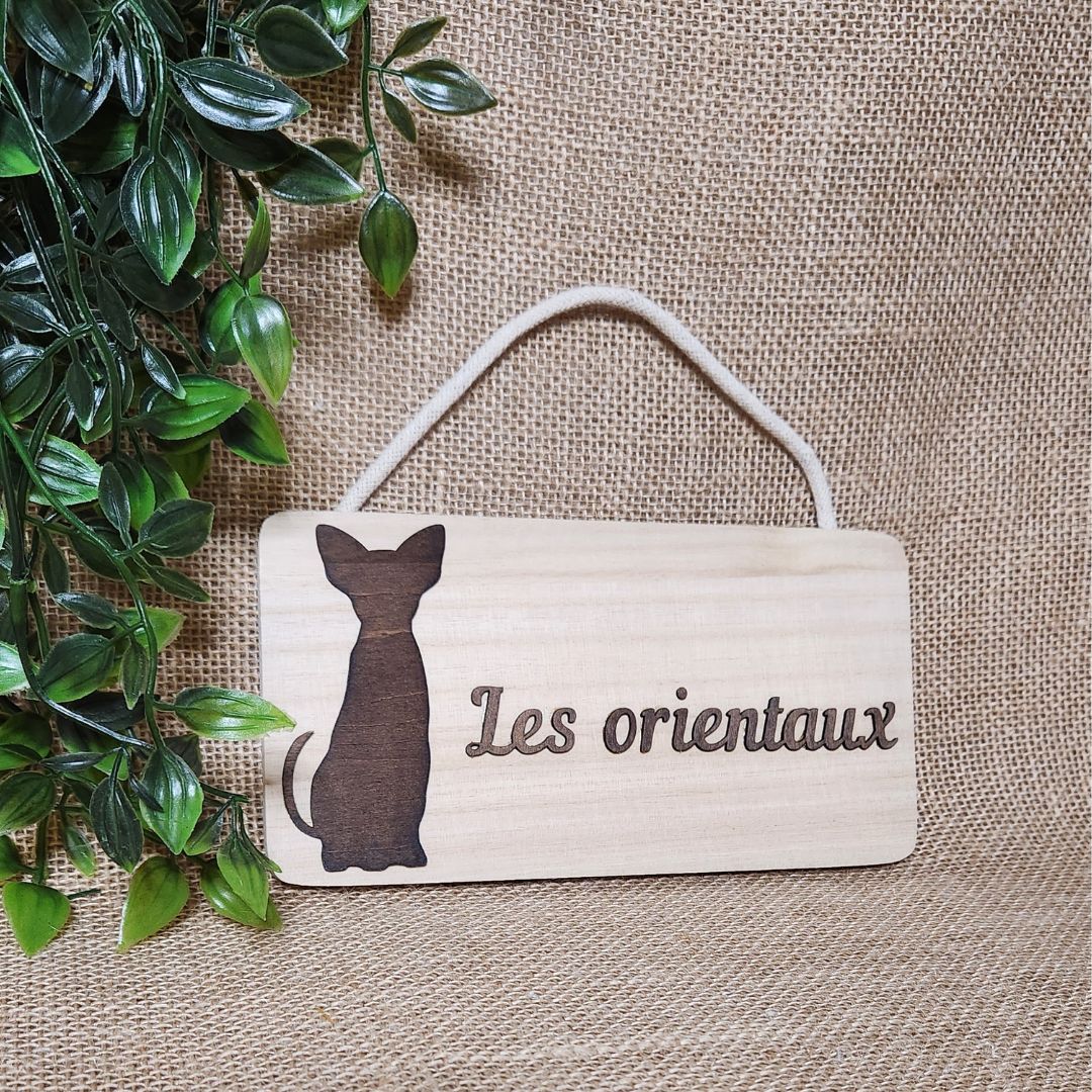 Pancarte en bois 100% personnalisée