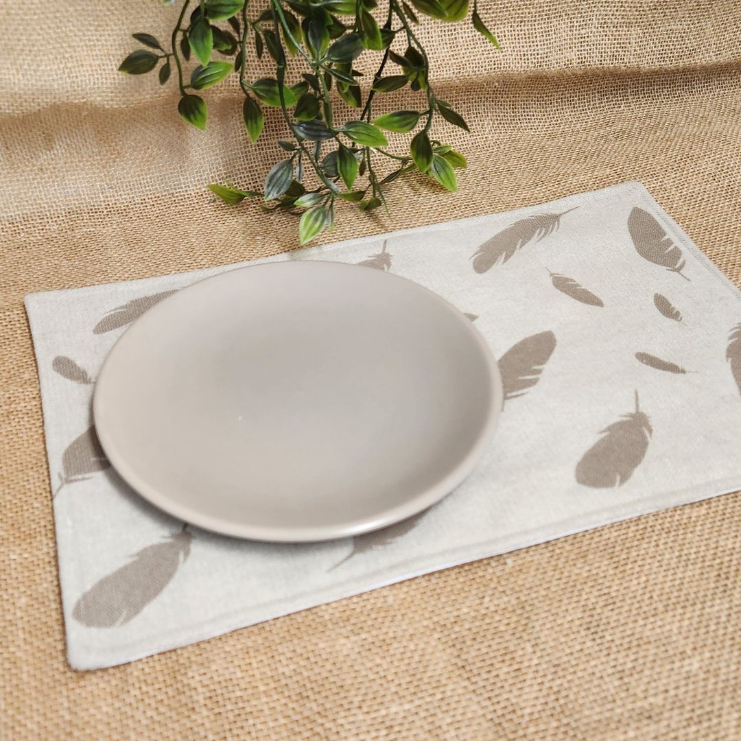 Waterproof Cat Bowl Mat - Thread Embroidered