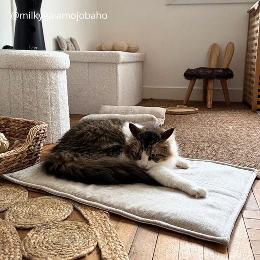 Tapis de sol spécial été - LIN naturel