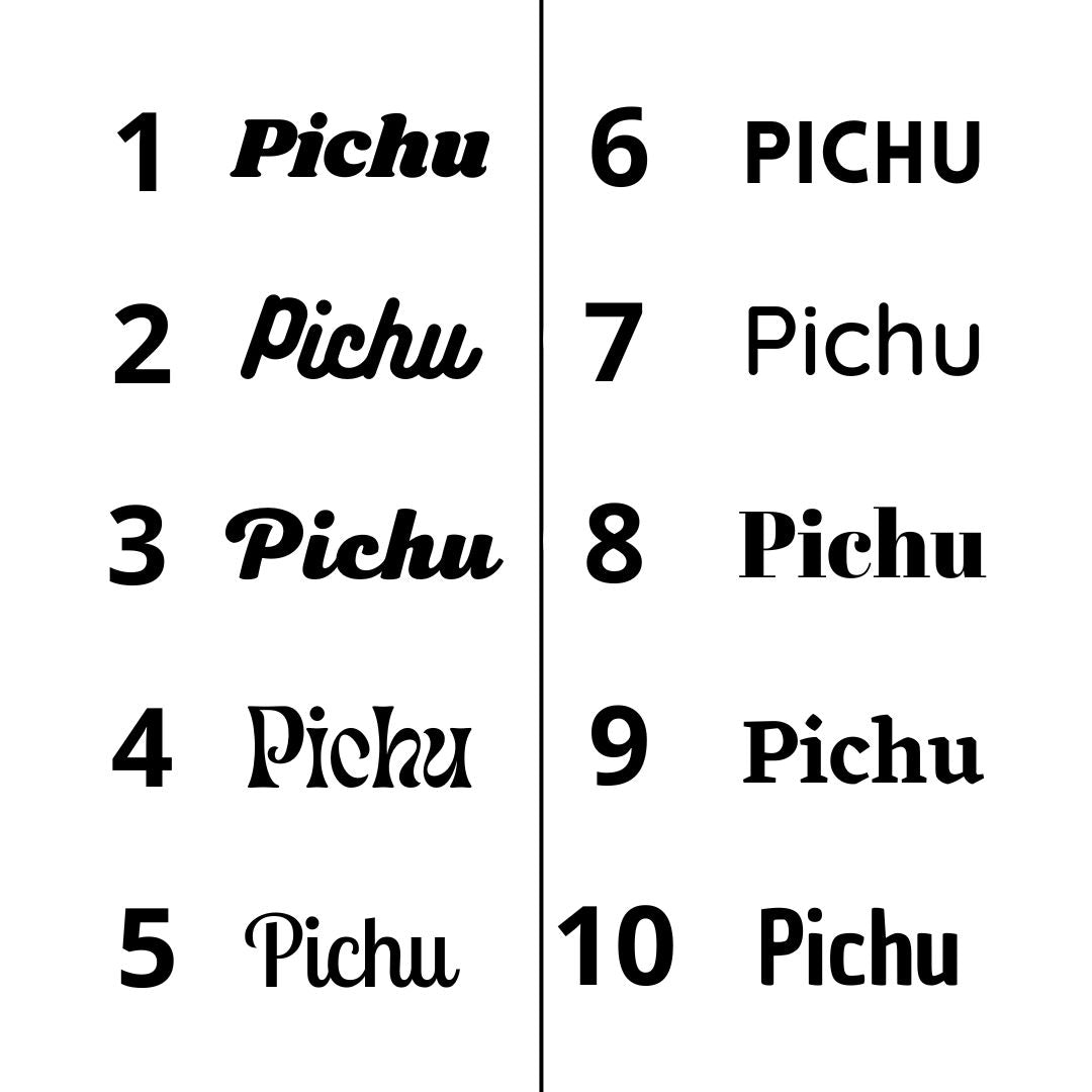 Suspension en bois gravure personnalisée de Noël - Cochon d'inde