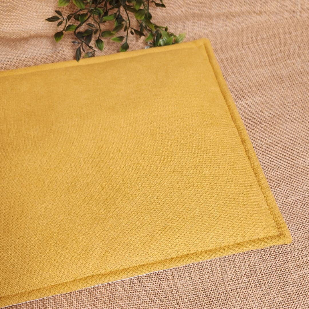 IMPERMEABLE floor mat in beige wool - MEDIUM SIZE