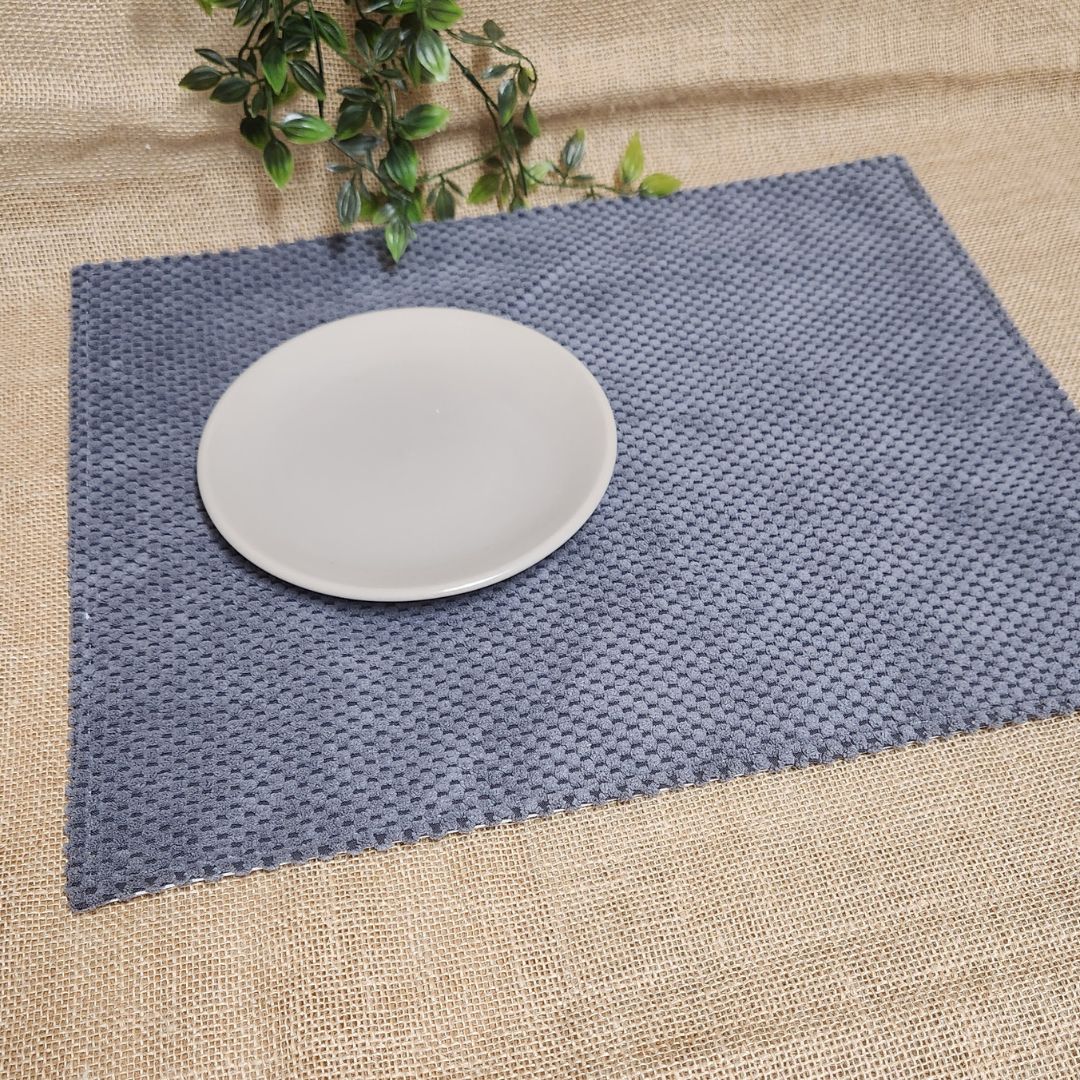 Waterproof Cat Bowl Mat - Thread Embroidered