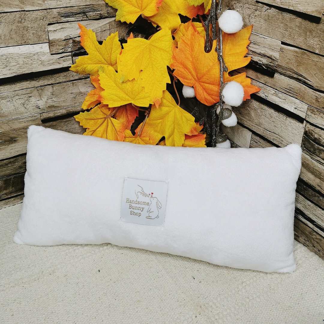 Coussin double têtes de lapin (Personnalisable)