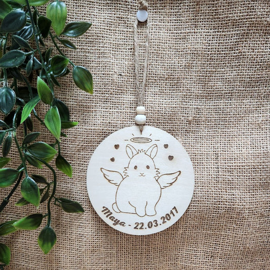 Lapifantôme - Licht houten hanglamp