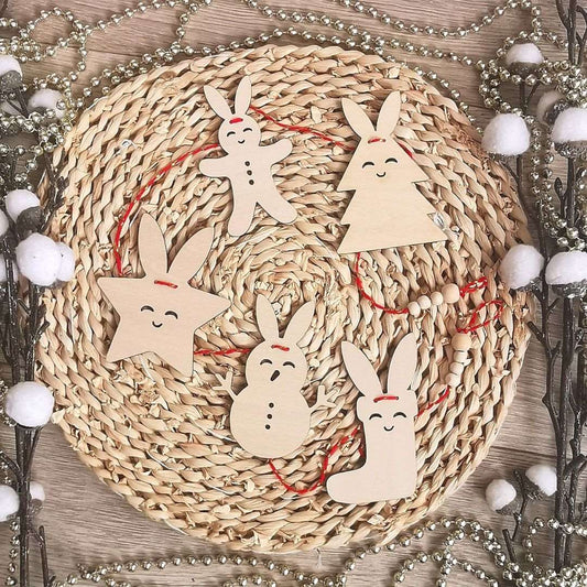 Guirlande de Noël Lapinesque !