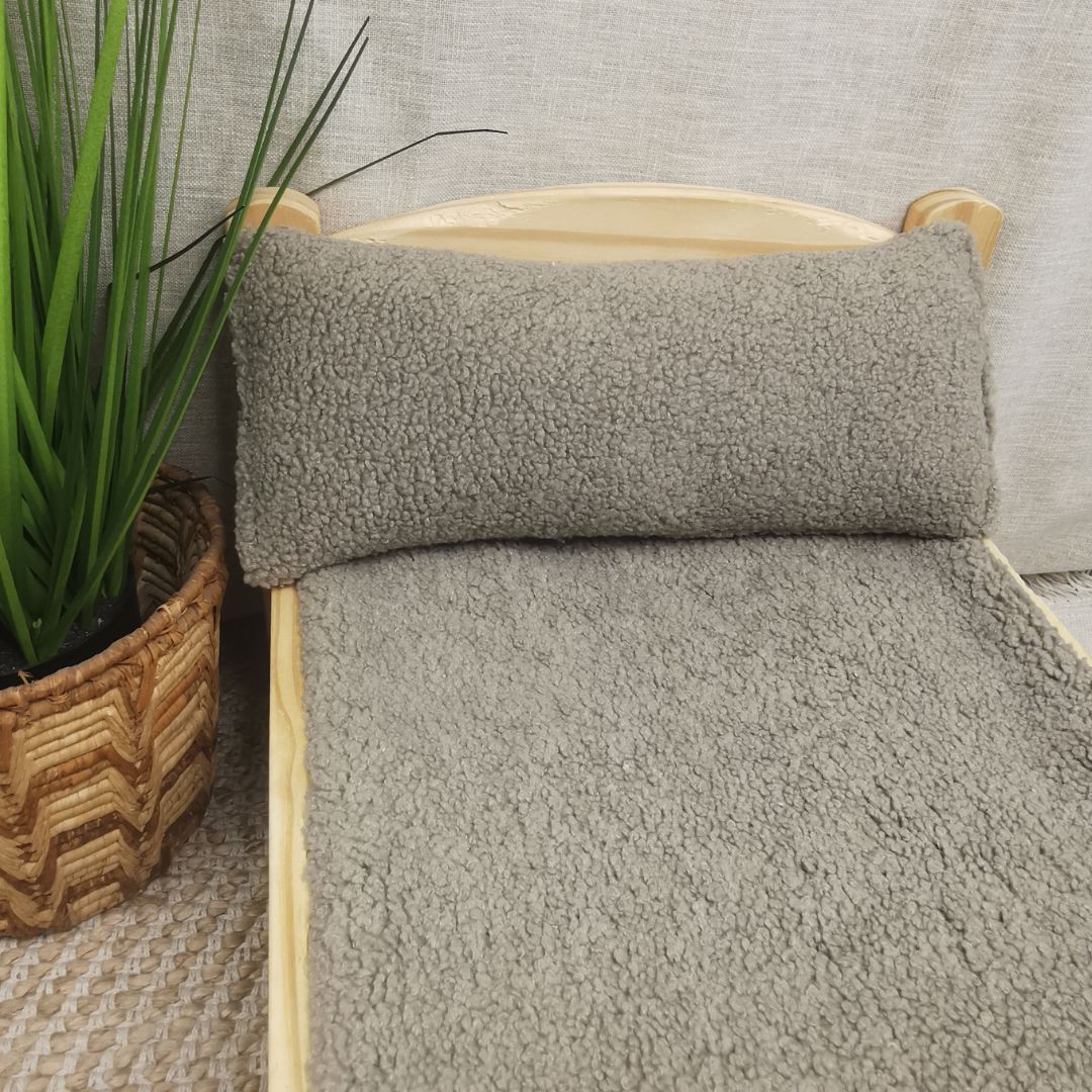 IKEA bedset - Kussen + Babyfruit waterdichte mat