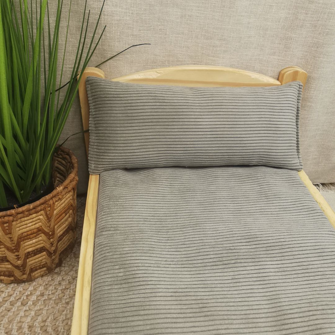 IKEA bedset - Kussen + Babyfruit waterdichte mat