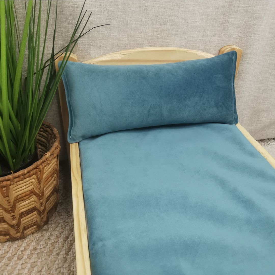 IKEA bedset - Kussen + Babyfruit waterdichte mat