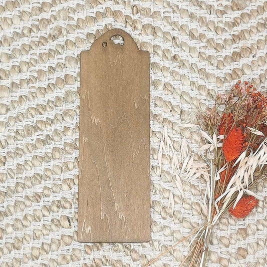 Marque page cochon d'inde - Bois foncé