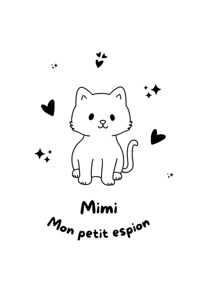 Pochette à livre - Gravure à thème