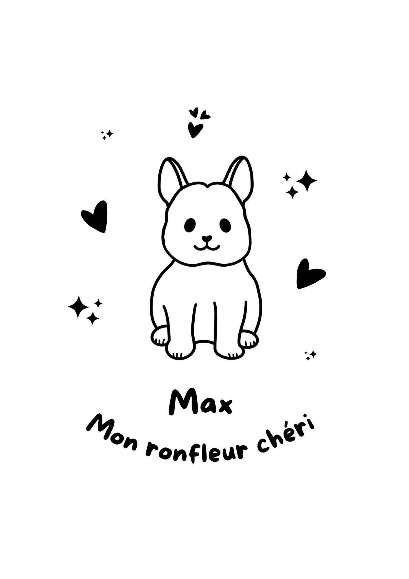 Pochette à livre - Gravure à thème