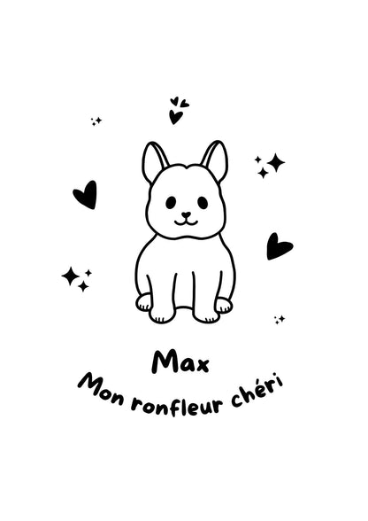 Pochette à livre - Gravure à thème