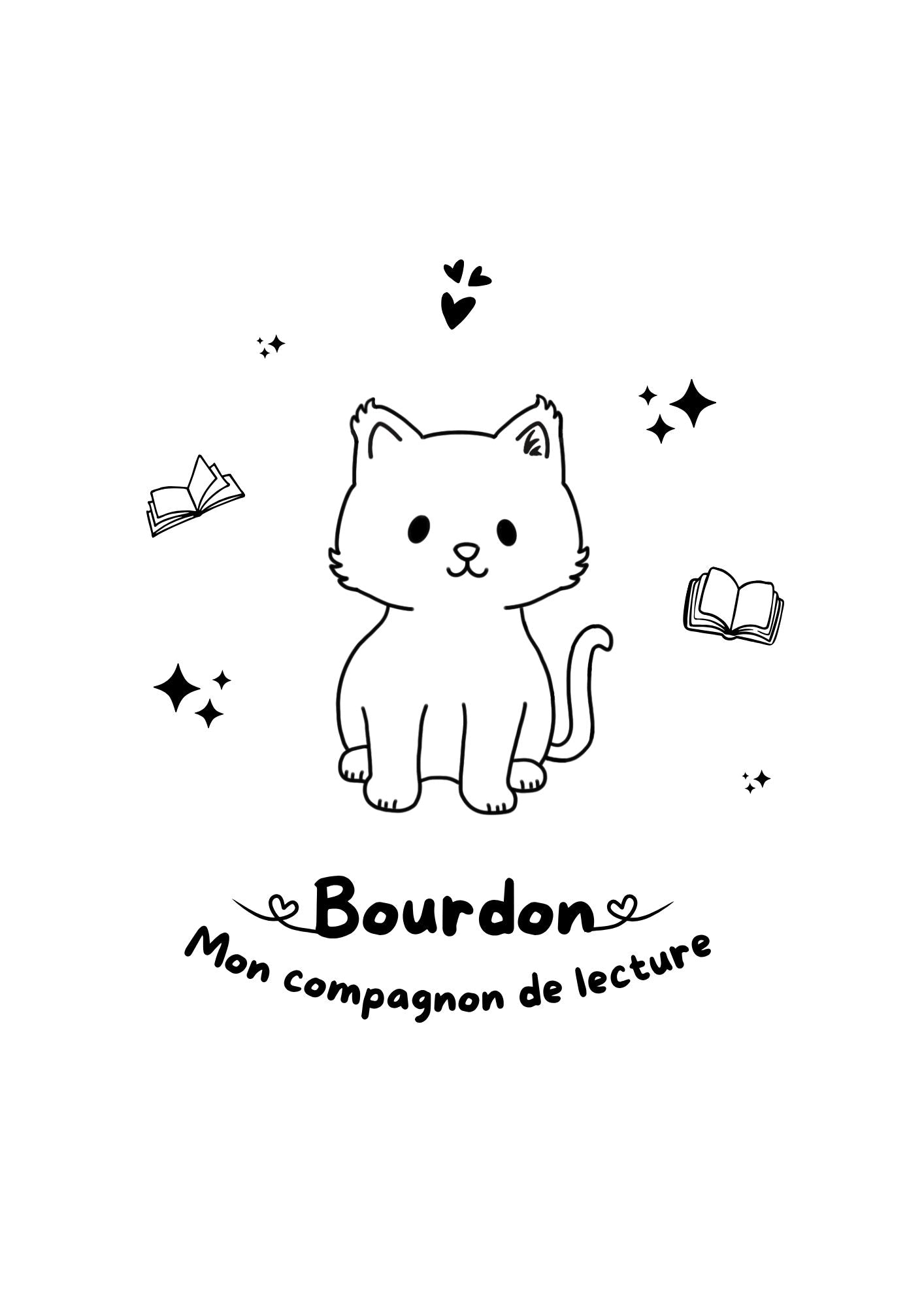 Pochette à livre - Gravure à thème