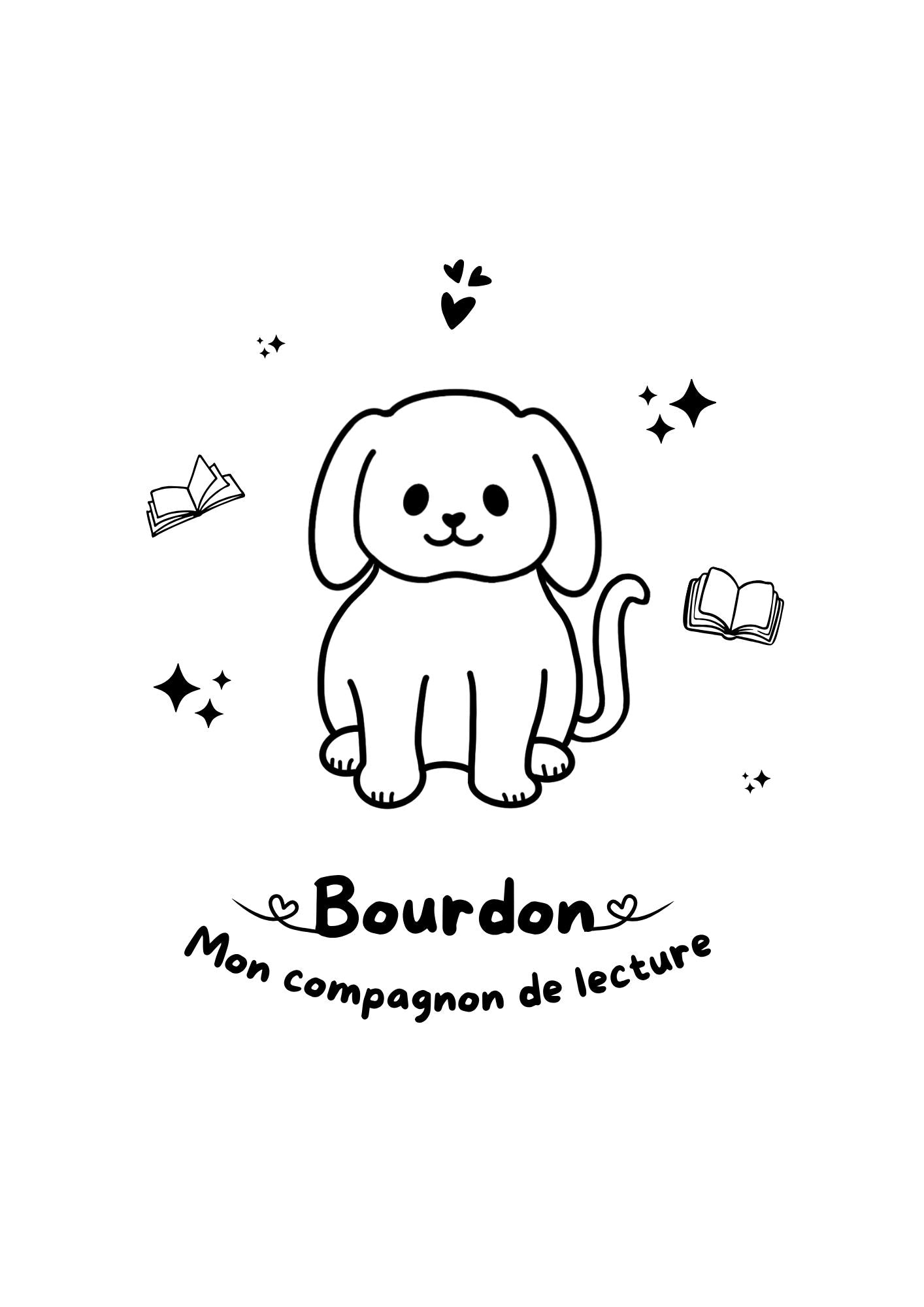 Pochette à livre - Gravure à thème