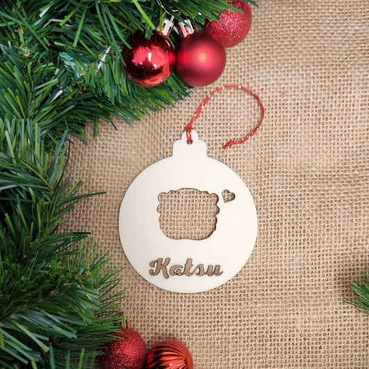 Wooden Christmas suspension - Personalized (Several options)