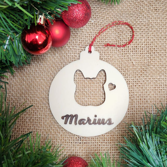 Wooden Christmas suspension - Personalized (Several options)