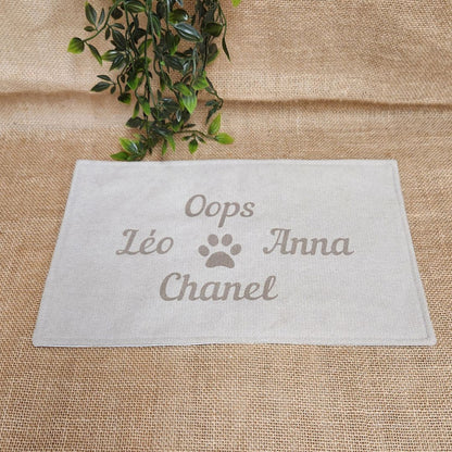 Tapis à gamelle IMPERMEABLE - Lainage