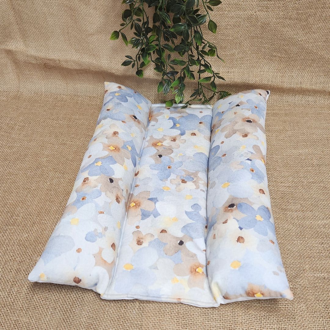 Coussin Grenouille imperméable SOLO MEDIUM - Les fleurs bleues