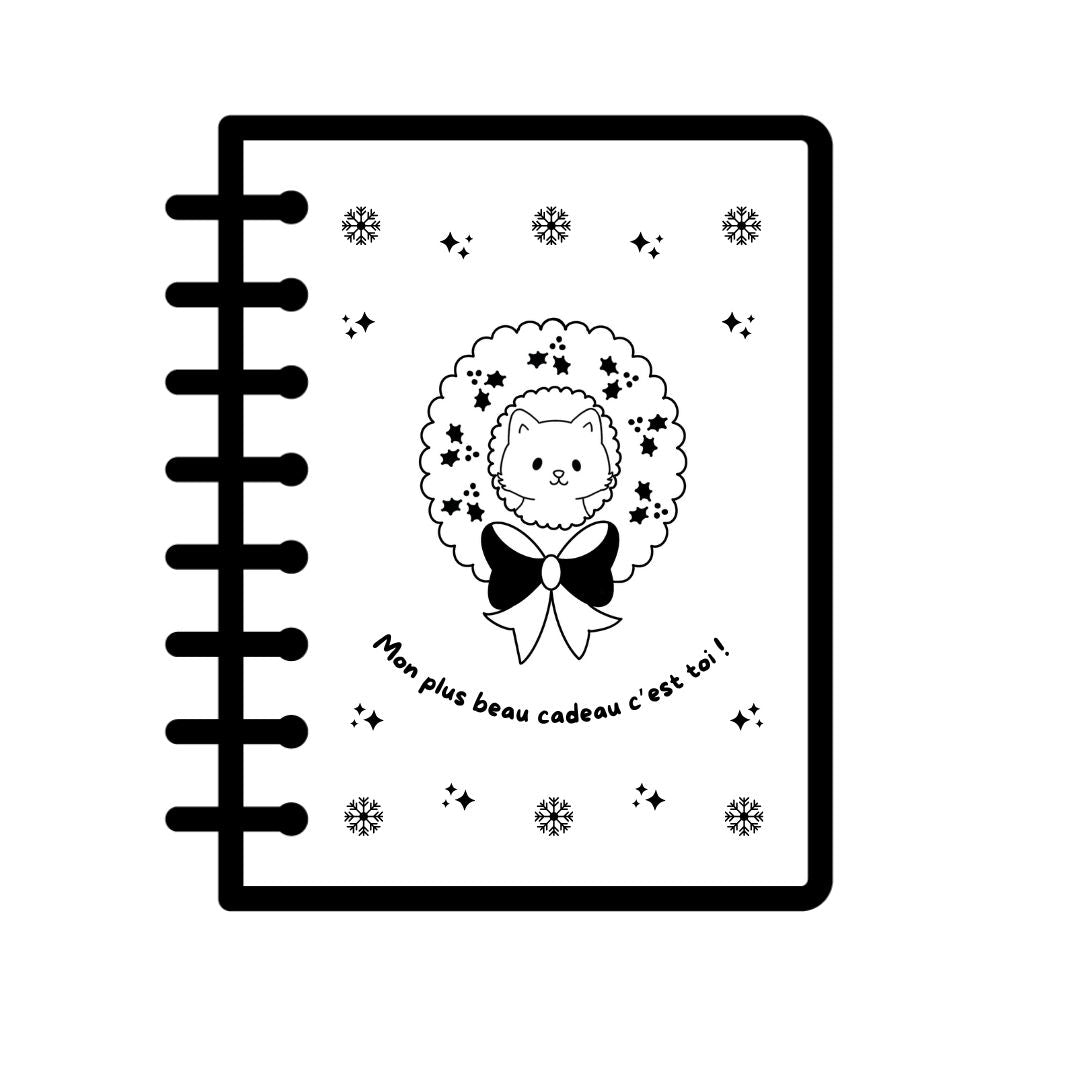 Cahier KRAFT gravé - CHAT