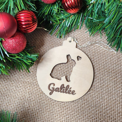 Wooden Christmas suspension - Personalized (Several options)