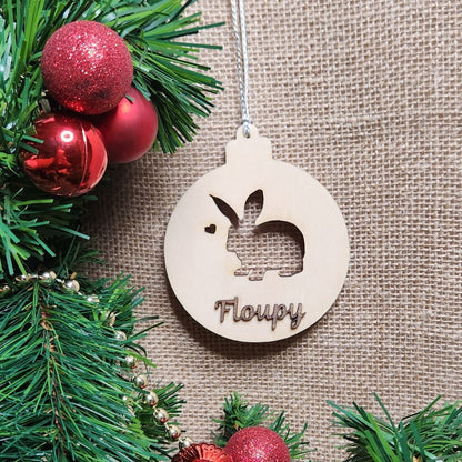 Wooden Christmas suspension - Personalized (Several options)