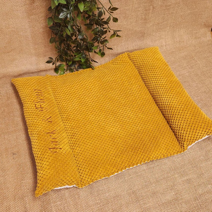 Coussin Grenouille imperméable DUO - Velours nid d'abeille