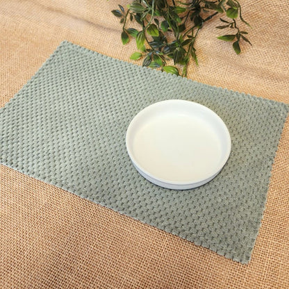 Waterproof Cat Bowl Mat - Thread Embroidered