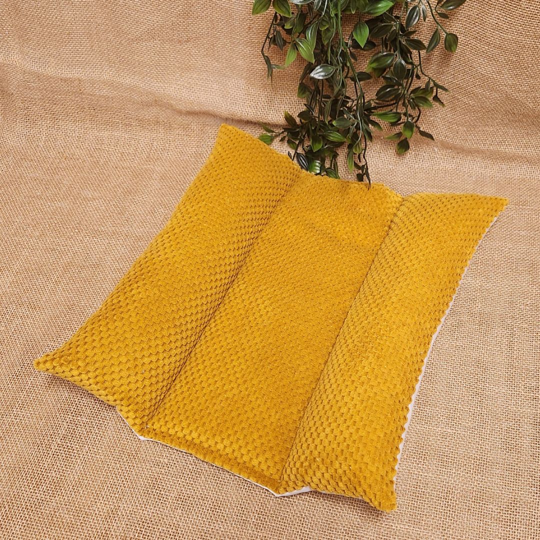 Coussin Grenouille Imperméable SOLO - Velours nid d'abeille