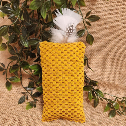 Joujou pour chat - Velours nid d'abeille