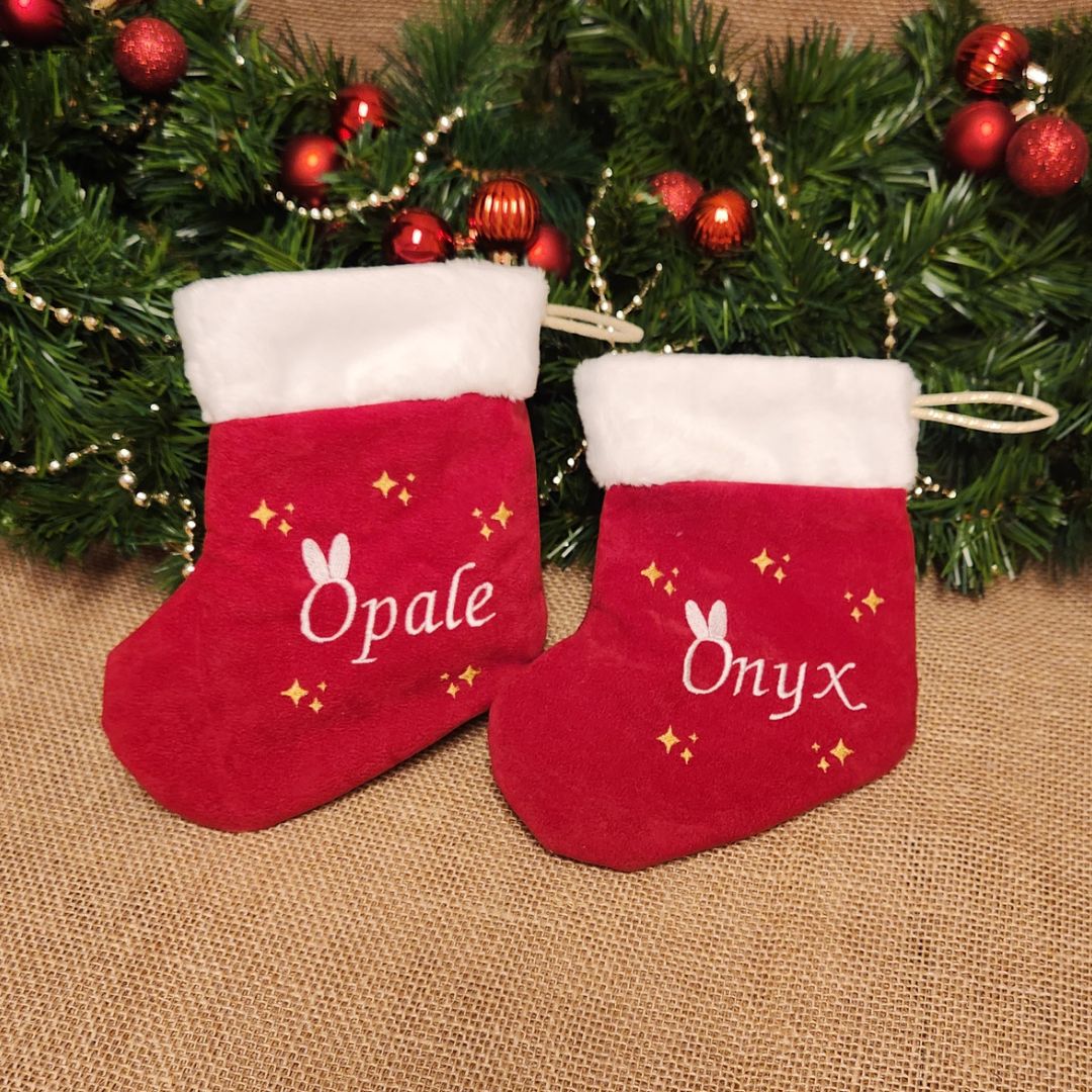MINI - Chaussette de Noël - 100% personnalisable