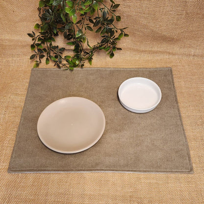 Waterproof Cat Bowl Mat - Thread Embroidered