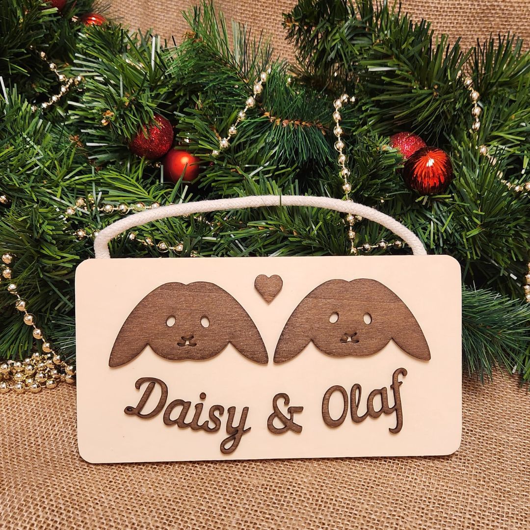 Pancarte en bois 100% personnalisée