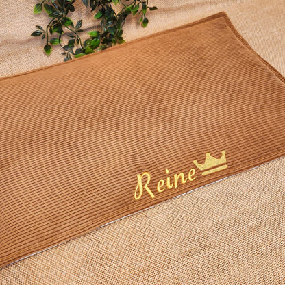 Tapis de sol IMPERMEABLE - Velours côtelé