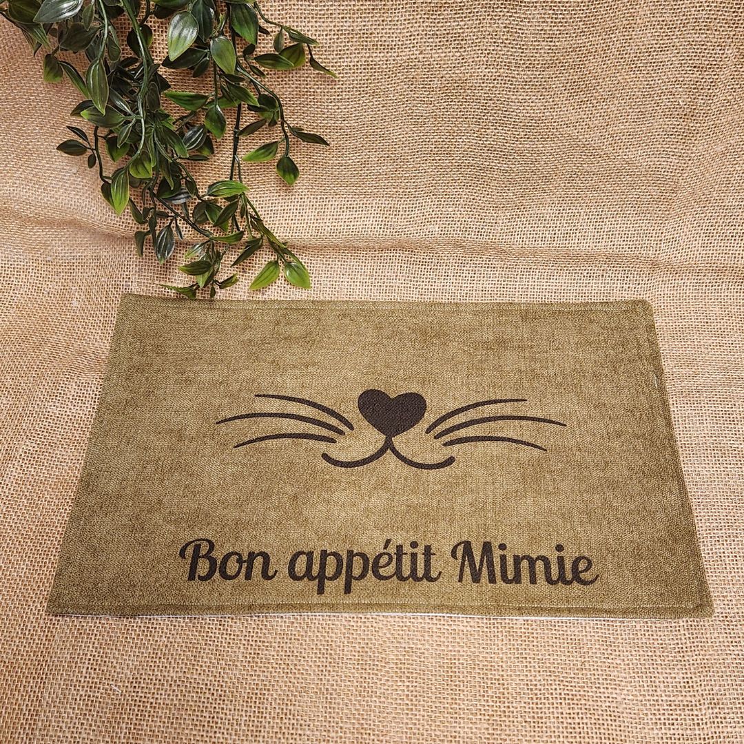 Tapis à gamelle IMPERMEABLE - Lainage