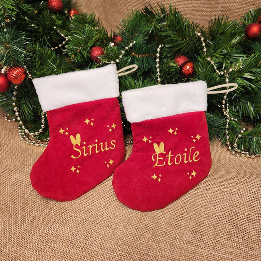 MINI - Chaussette de Noël - 100% personnalisable