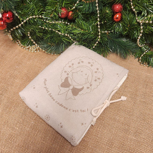 Pochette à livre - Gravure à thème