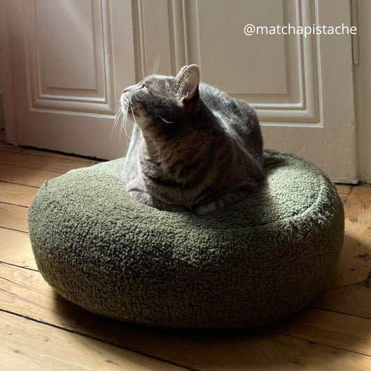 Pouf déhoussable rond