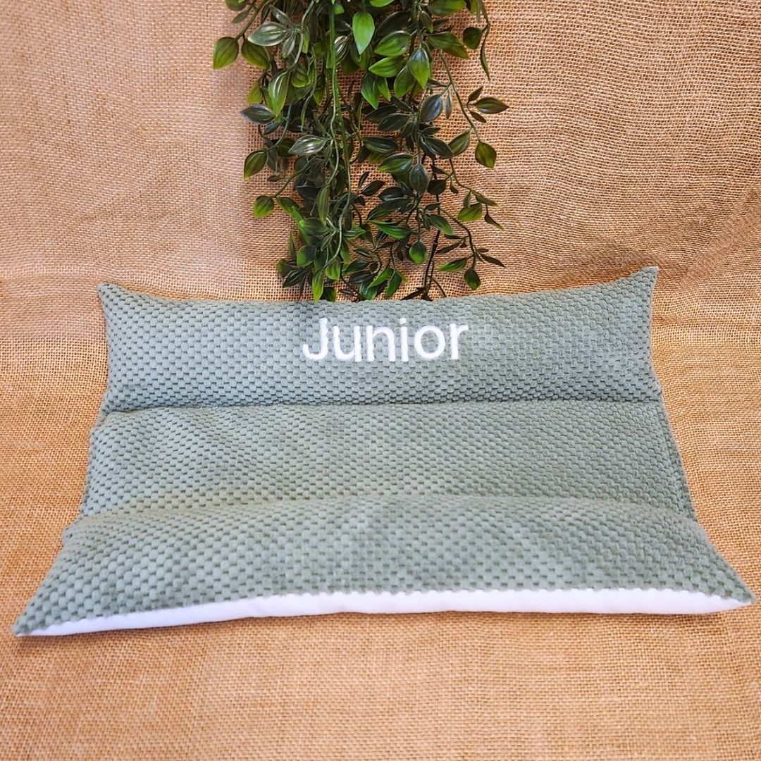 Coussin Grenouille Imperméable SOLO - Velours nid d'abeille